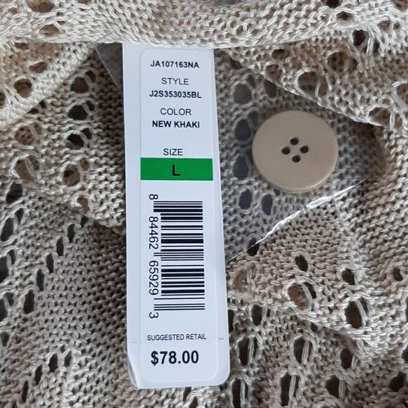 JOSEPH A. New Khaki Shrug Sweater NWT - Picture 8 of 14